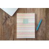 Cuaderno de rayas "azteca"